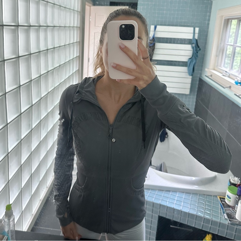 Lululemon Reversible Grey Jacket - image 1